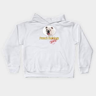 French Bulldogs Rock! Kids Hoodie